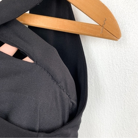 White House Black Market Little Black Cocktail Dress Sz 4 - Picture 6 of 11